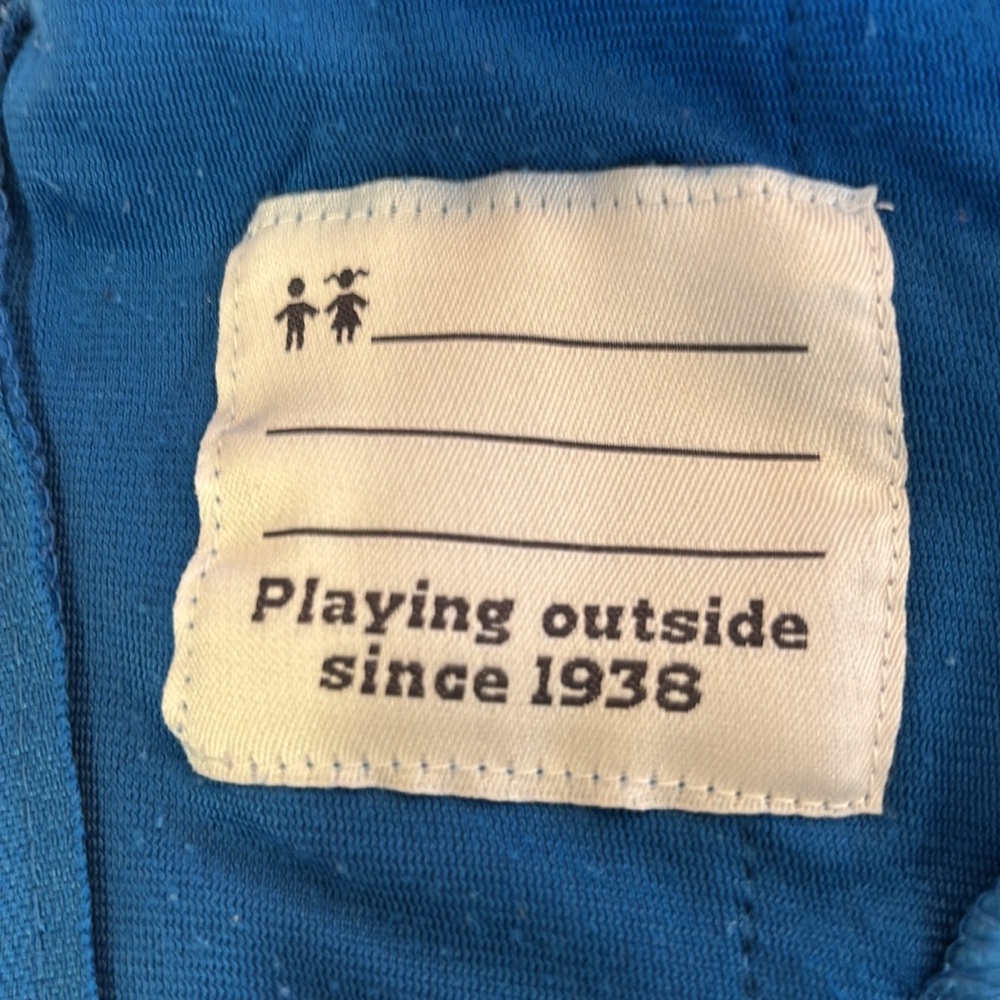 Columbia Blue Kids Fleece Vest - Picture 4 of 6